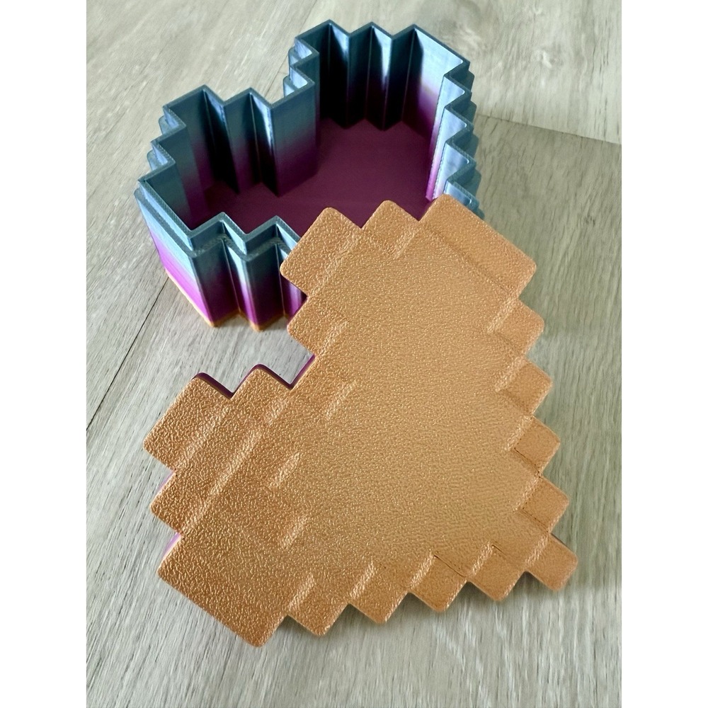 3D Printed Frustration Heart Jewelry Box Valentines Gift